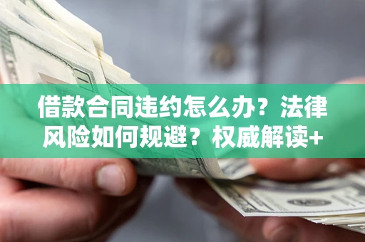 武汉借款合同违约怎么办?法律风险如何规避?权威解读+实用指南 武汉借款合同违约怎么办?法律风险如何规避?权威解读+实用指南