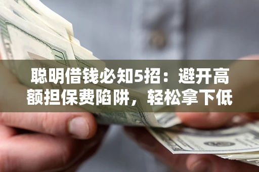 武汉聪明借钱必知5招：避开高额担保费陷阱，轻松拿下低息贷款
