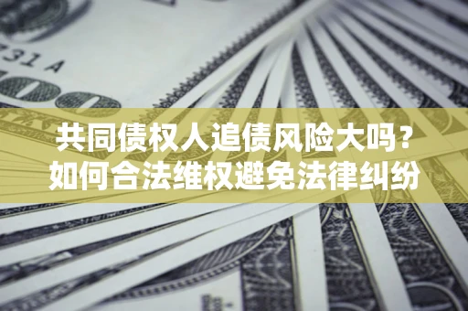 武汉共同债权人追债风险大吗？如何合法维权避免法律纠纷？